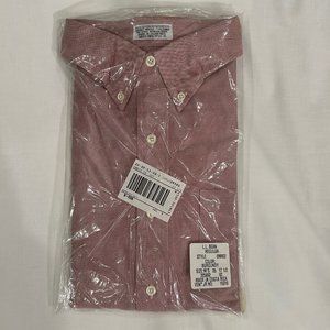 COPY - L.L. Bean light burgundy button down - 17.5 neck